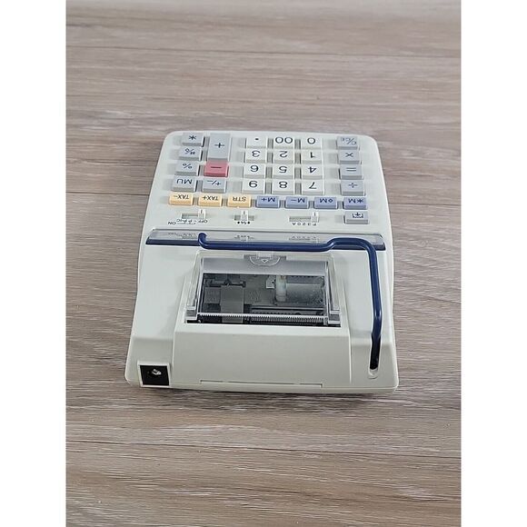 Sharp EL-1750V‎ 12 Digit 2-Color Printing Calculator Adding Machine Tested Read - Picture 5 of 9